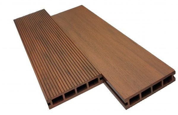 Террасная доска из ДПК WOODVEX Select в цвете Палисандр купить в Ростове-на-Дону