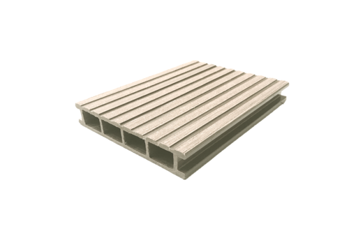 Террасная доска ECODECKING HIT из ДПК цвета Слоновая кость купить в Ростове-на-Дону