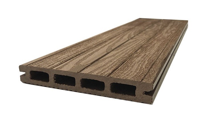 Доска террасная ДПК NanoWood «Lite» Derevo двусторонняя - Шоколад 140×20 см купить в Ростове-на-Дону