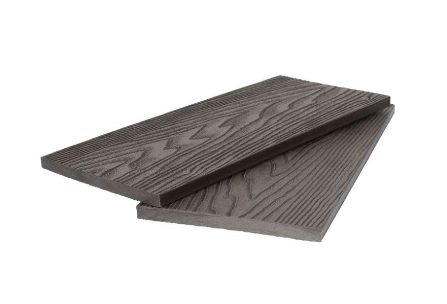 Двухсторонняя полнотелая универсальная доска 3D+3D POLIVAN GROUP DENPASAR тёмно-коричневого цвета. купить в Ростове-на-Дону