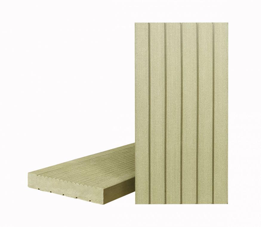 Террасная доска ДПК Terrapol Классик (Полнотелая без паза) Фисташка купить в Ростове-на-Дону