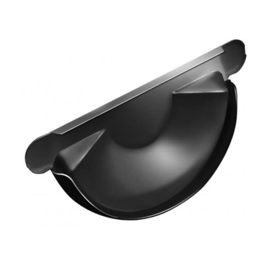 Заглушка для желоба Grand Line, черная (RAL 9005) купить в Ростове-на-Дону