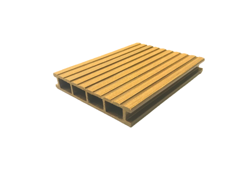 Террасная доска DPK ECODECKING HIT в желтом цвете. купить в Ростове-на-Дону