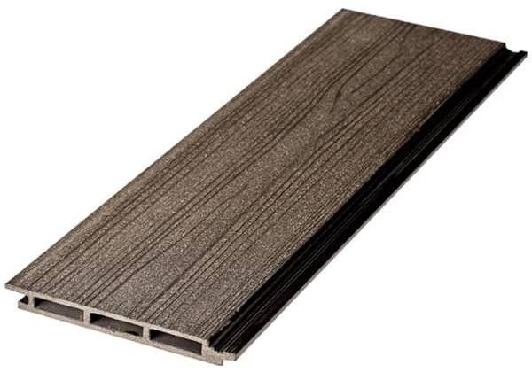 Сайдинг из ДПК Dortmax Folk Черный купить в Ростове-на-Дону