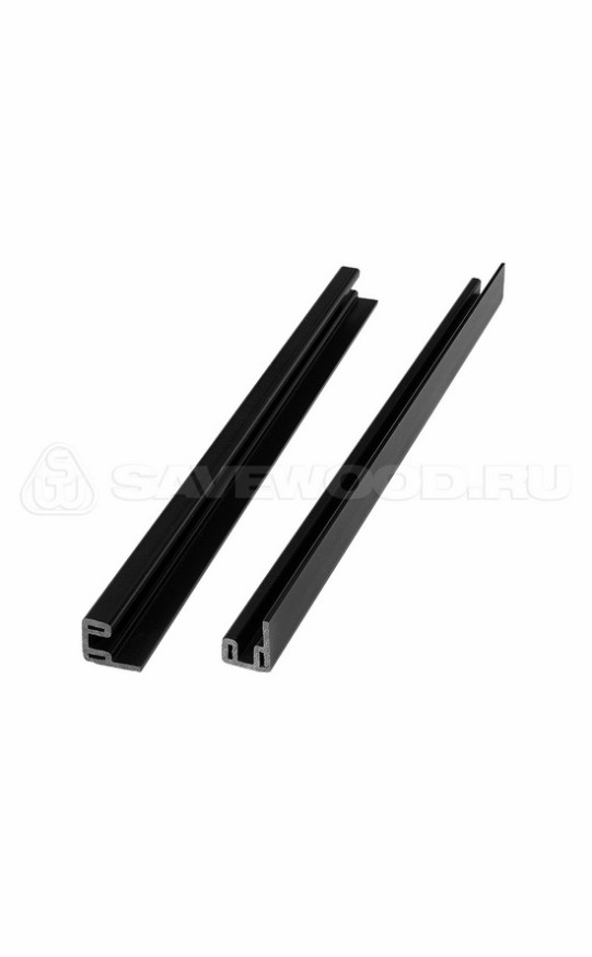 Стартовый профиль ДПК Savewood, SW Padus, Черный купить в Ростове-на-Дону