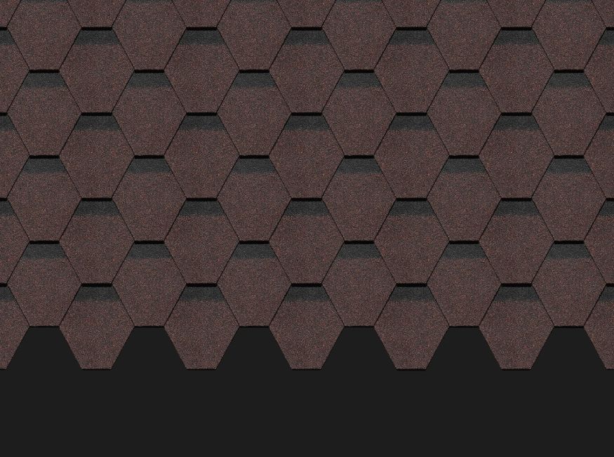 Гибкая черепица Docke Premium, Шеффилд, Корица купить в Ростове-на-Дону