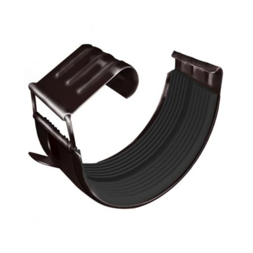 Соединитель для желоба Grand Line, коричневый (RAL 8017) купить в Ростове-на-Дону