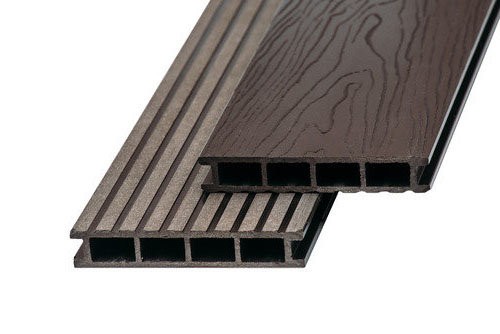 Террасная доска из ДПК ECODECKING HIT в цвете Венге купить в Ростове-на-Дону