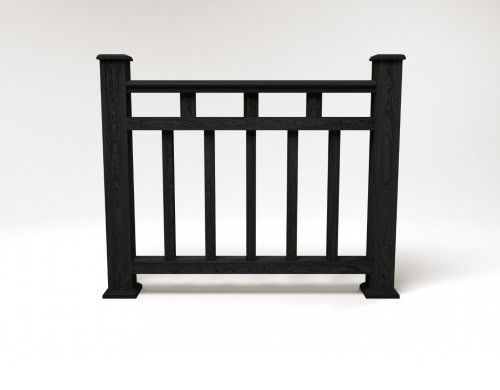 Ограждение из композитного древесно-полимерного материала FG1 кварц купить в Ростове-на-Дону