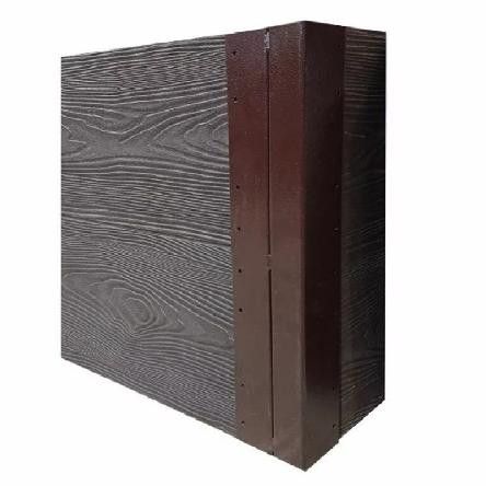 Доска для грядок NauticPrime EstheticWood 3D в цвете Венге, размер 445х35х2950 мм купить в Ростове-на-Дону