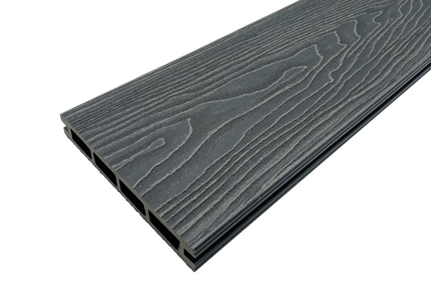 Террасная доска Holzhof, NauticPrime (Light) Esthetic Wood, Серый купить в Ростове-на-Дону