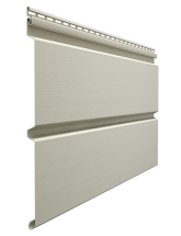 Виниловый сайдинг Docke, Брус D6S, Сливки