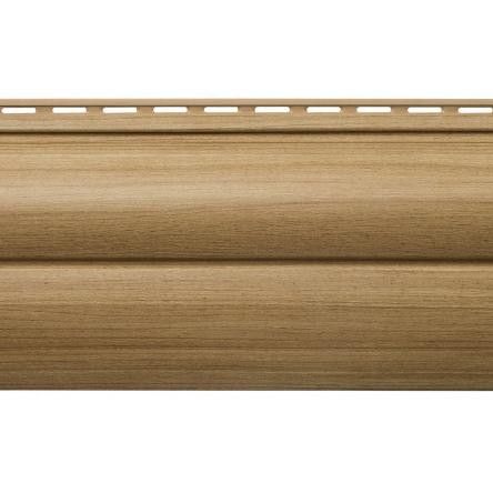 Виниловый сайдинг Альта-Профиль Блок-хаус Люкс, BН-03 Каштан купить в Ростове-на-Дону