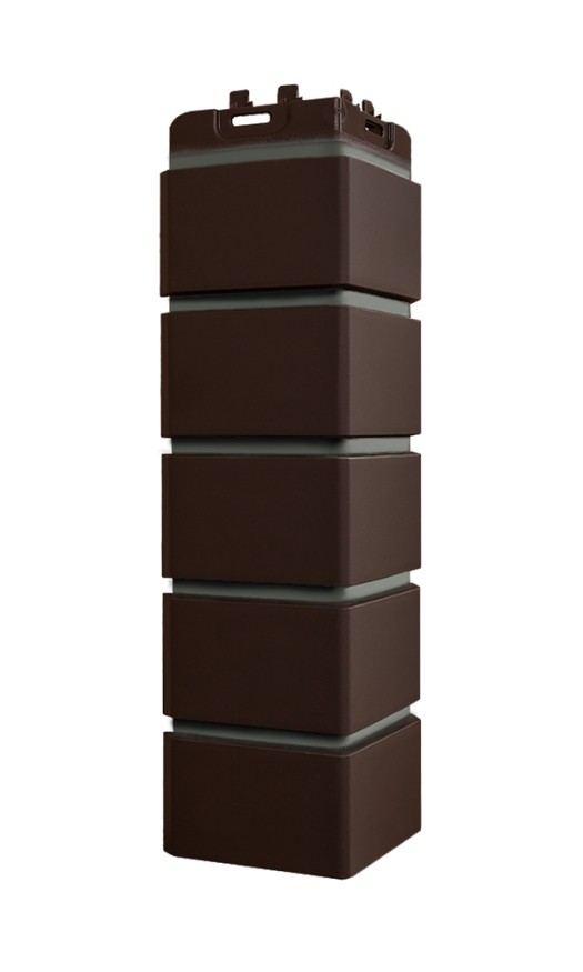 Угол Grand Line, Клинкерный кирпич Design, Цвет Шоколад. купить в Ростове-на-Дону