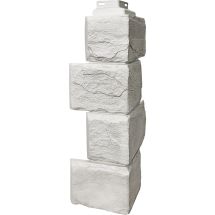 Наружный угол FineBer Камень природный, Жемчужный