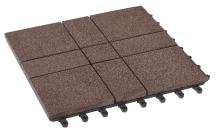 Модульный паркет ДПК GRINDERDECO Люкс 11 Цвет Шоколад