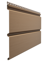 Виниловый сайдинг Docke, Брус D6S, Капучино