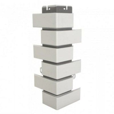 Белый клинкерный кирпич для наружного угла купить в Ростове-на-Дону