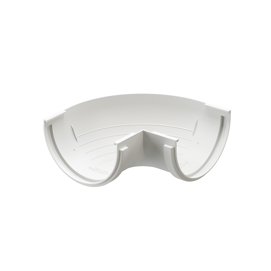 Внешний угол желоба 90°, Docke Standard, Цвет: Белый купить в Ростове-на-Дону