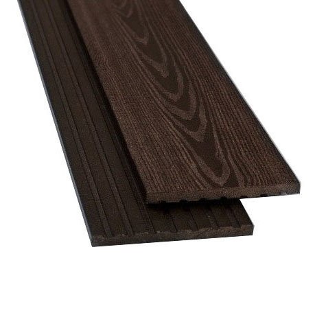Заборная доска из ДПК ECODECKING Цвет Кофе купить в Ростове-на-Дону