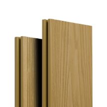 Террасная доска Экодекинг Титан 3D, Песочный