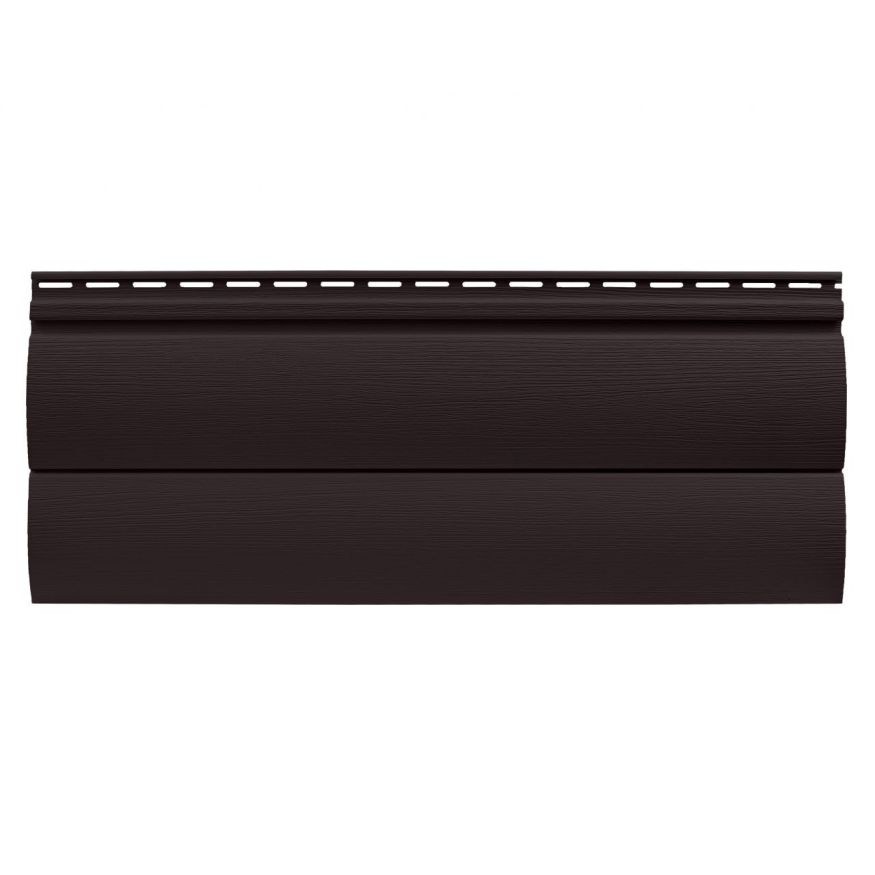 Акриловый сайдинг Tecos, двойной оцилиндрованный брус, Арабика купить в Ростове-на-Дону