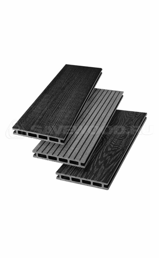 Террасная доска ДПК SaveWood, SW Carpinus (R), Черный купить в Ростове-на-Дону