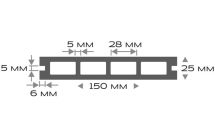 Террасная доска ДПК Outdoor 3D NEVADA/CALIFORNIA черного цвета