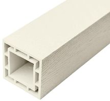 Столб FAYNAG ДПК WOOD цвет слоновая кость