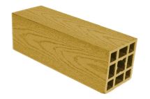 Столб гладкий ДПК AITEXPLAST золотистый