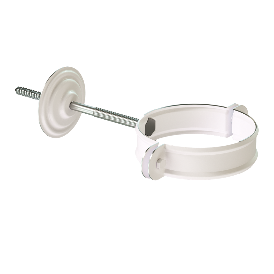 Хомут для водостока Docke Stal Premium, Пломбир купить в Ростове-на-Дону