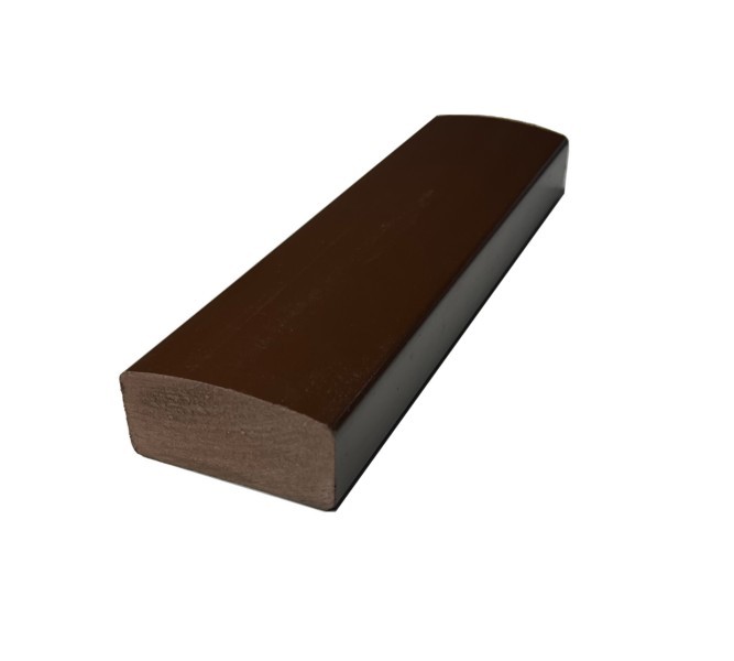 Лавочный брус Ecodecking Некст глянцевый шоколадный, полнотелый. купить в Ростове-на-Дону