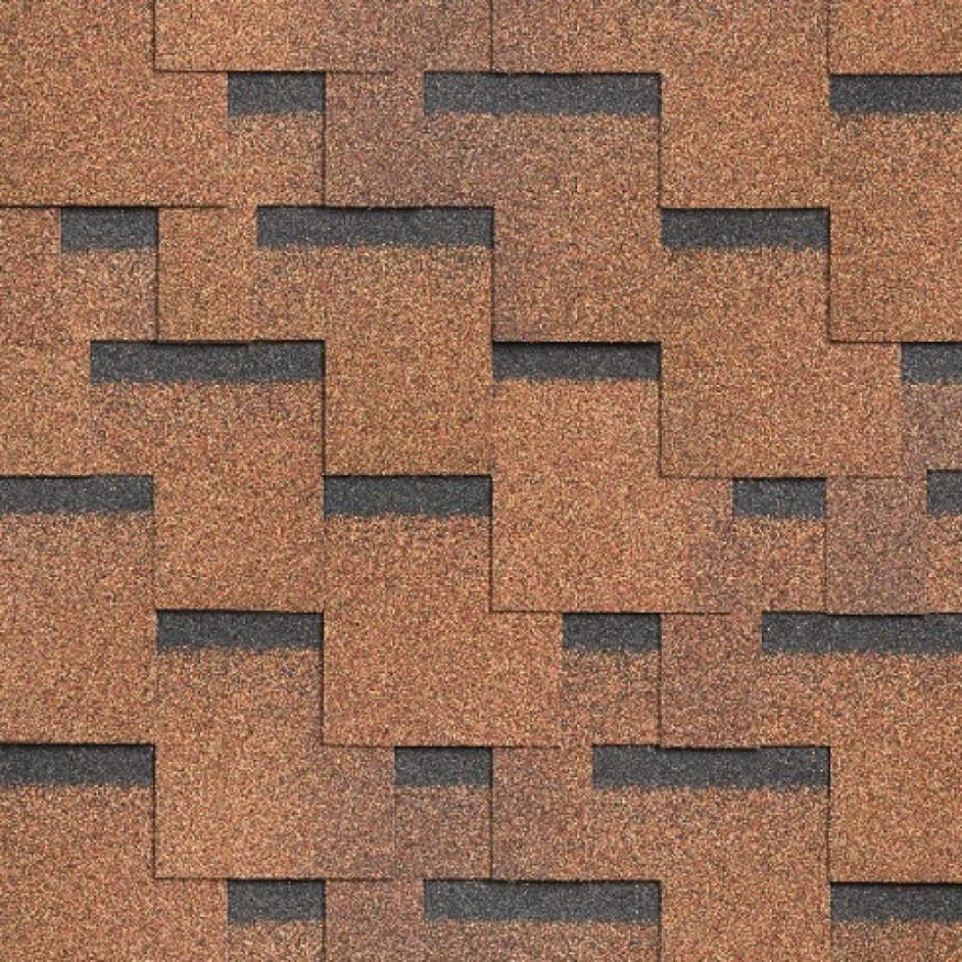 Гибкая черепица Shinglas, Ультра, Фокстрот, Миндаль купить в Ростове-на-Дону