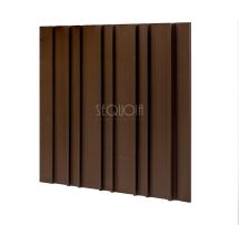 Доска фасадная SEQUOIA co-extrusion Коричневая