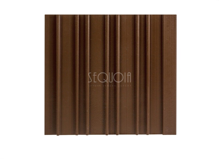 Доска фасадная SEQUOIA co-extrusion Коричневая купить в Ростове-на-Дону