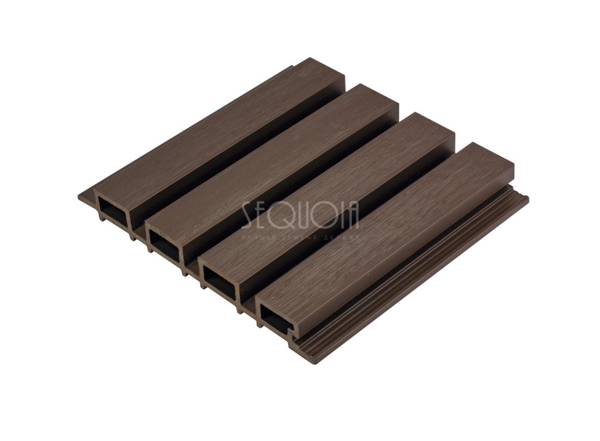 Доска фасадная SEQUOIA co-extrusion Коричневая купить в Ростове-на-Дону