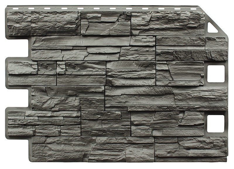 Фасадная панель Royal Stone, Скалистый камень, Квебек. купить в Ростове-на-Дону