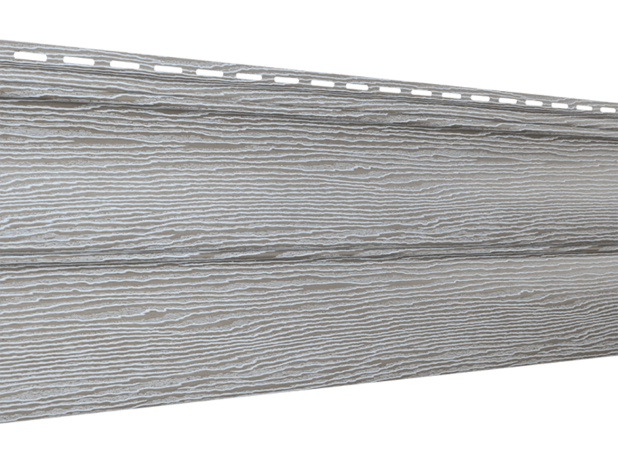 Виниловый сайдинг Ю-пласт TimberBlock Дуб, Серебристый купить в Ростове-на-Дону