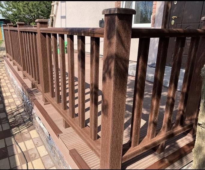 Перила FAYNAG ДПК WOOD цвета слоновой кости купить в Ростове-на-Дону