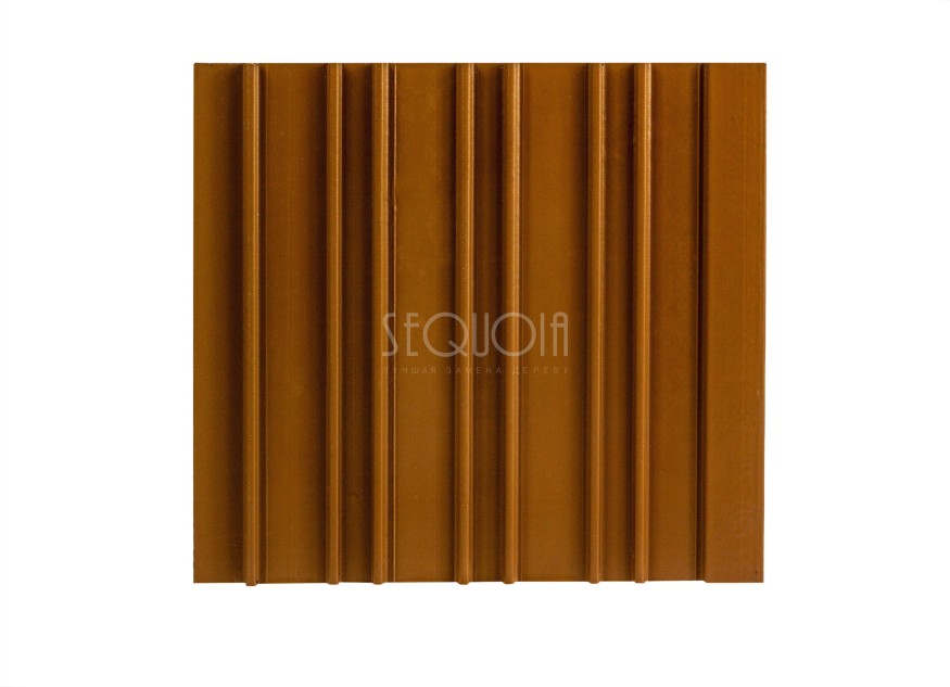 Доска фасадная SEQUOIA co-extrusion Светло-коричневая купить в Ростове-на-Дону