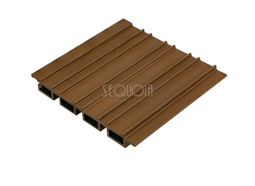 Доска фасадная SEQUOIA co-extrusion Светло-коричневая купить в Ростове-на-Дону