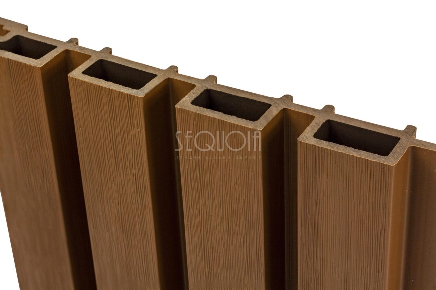 Доска фасадная SEQUOIA co-extrusion Светло-коричневая купить в Ростове-на-Дону