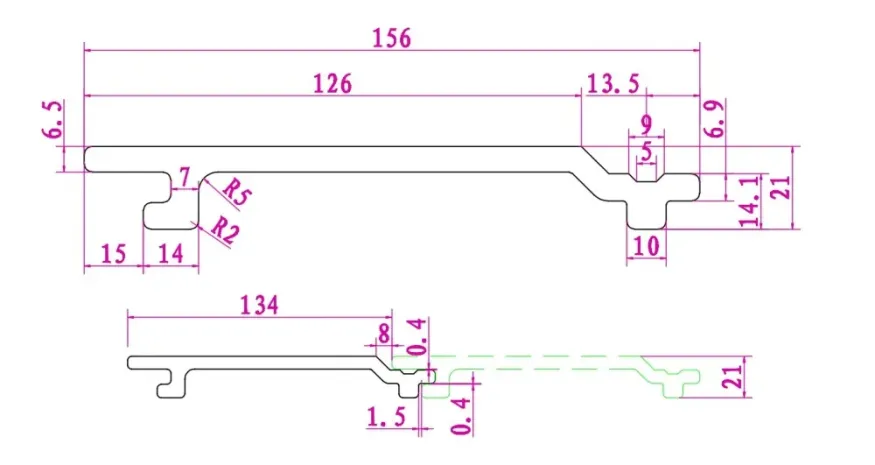 Фасадная доска из ДПК 3D WOOD Темно-коричневый купить в Ростове-на-Дону
