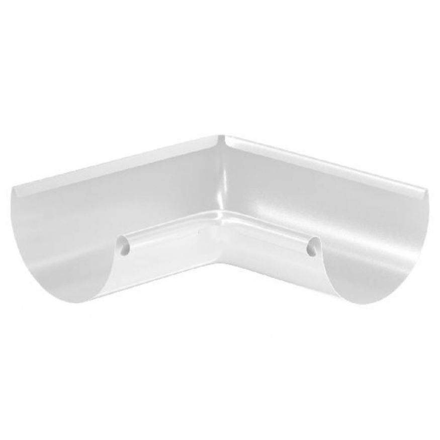 Внутренний угол желоба 90°, RR 20 мраморно-белый 125/90 купить в Ростове-на-Дону