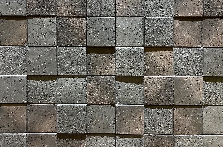 Фиброцементные панели КАНЬОН коллекция 3D-МОЗАЙКА 45 купить в Ростове-на-Дону