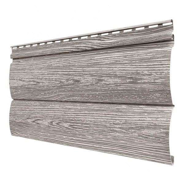 Виниловый сайдинг Tecos Lux Двойной оцилиндрованный брус, Алтайская берёза купить в Ростове-на-Дону