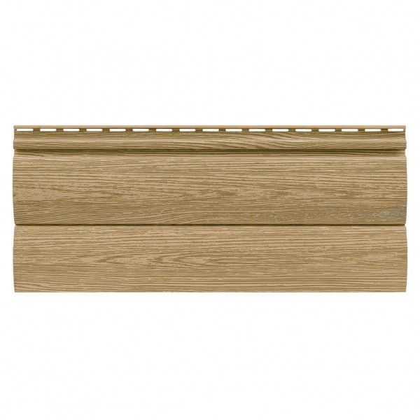 Виниловый сайдинг Tecos Lux Двойной оцилиндрованный брус, Ангарская сосна купить в Ростове-на-Дону