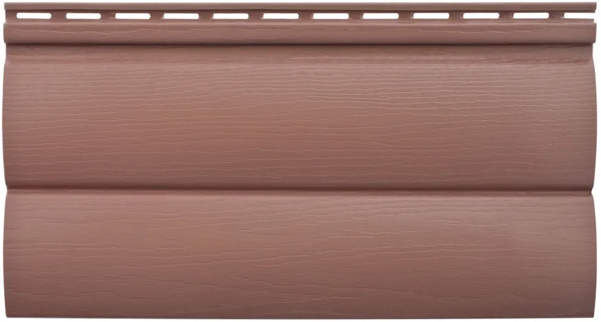 Виниловый сайдинг Альта-профиль Блок-хаус Премиум, ВН-03 Красно-коричневый купить в Ростове-на-Дону