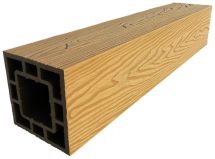 Столб опорный ДПК 3D GardenParkett 120х120мм, Бук