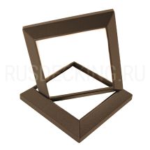 Рамка столба ограждения RusDecking Unodeck Венге